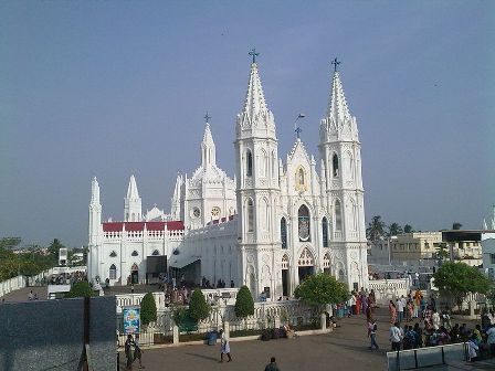 Vailankanni Church, Author	Rosario Fernandes, CC BY-SA 4.0, commons